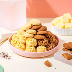 YOLA BEAR Classic Four-Flavor Cookies (Original / Coffee / Oat Raisin / Cream) 330g Gift Box
