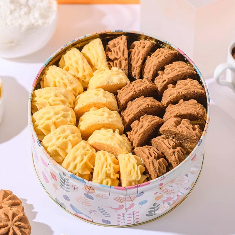 YOLA BEAR Classic Original /Coffee Double Flower Cookies Best Sell Casual Snacks