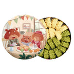 YOLA BEAR Classic Original Flavor/Matcha Double Flower Cookies 330g Casual Snacks