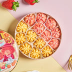 YOLA BEAR Classic Original /Strawberry Double Flower Cookies Casual Snack