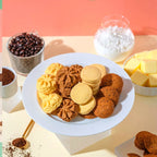 YOLA BEAR Classic Four-Flavor Cookies (Original / Coffee / Oat Raisin / Cream) Gift Box
