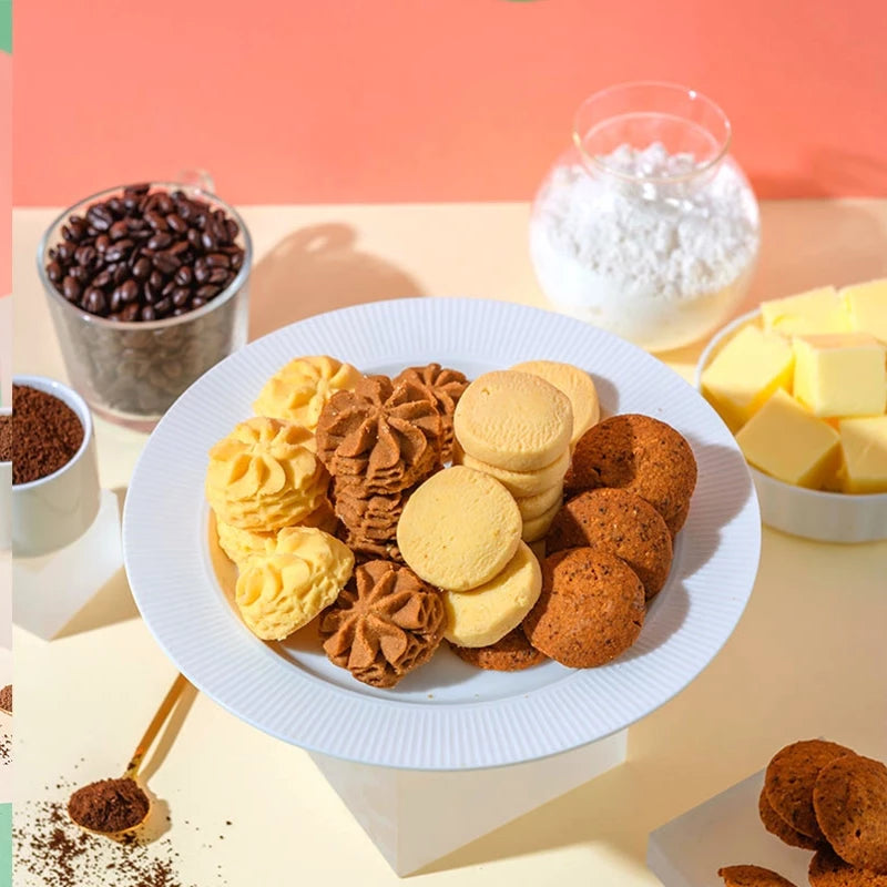 YOLA BEAR Classic Four-Flavor Cookies (Original / Coffee / Oat Raisin / Cream) Gift Box